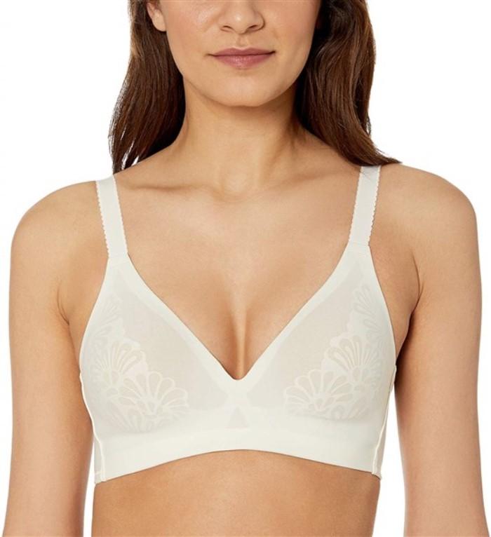 NWPT Bali 38C Beauty Lift Gravity Defying Wirefree Bra DF6564 Ivory 112702