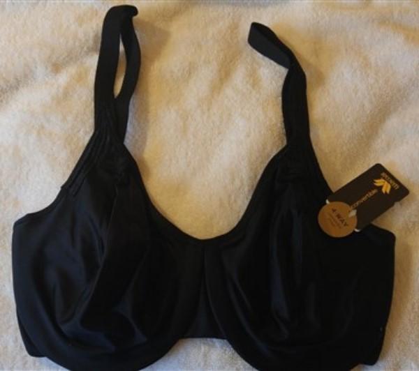 NWT Wacoal 32C Sensibility Underwire Bra 855207 Black 112711