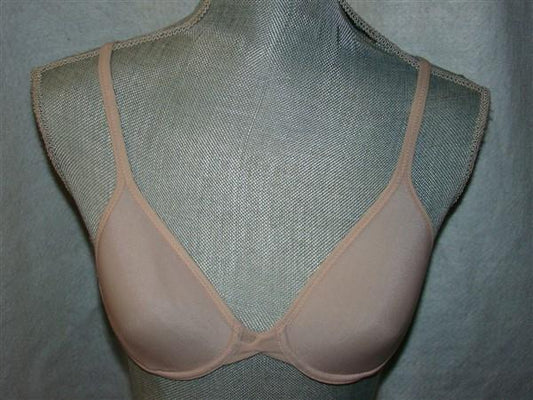 NWT OnGossamer 32A Mesh Sheer Bliss Spacer T-Shirt Bra 019701 Beige 112719