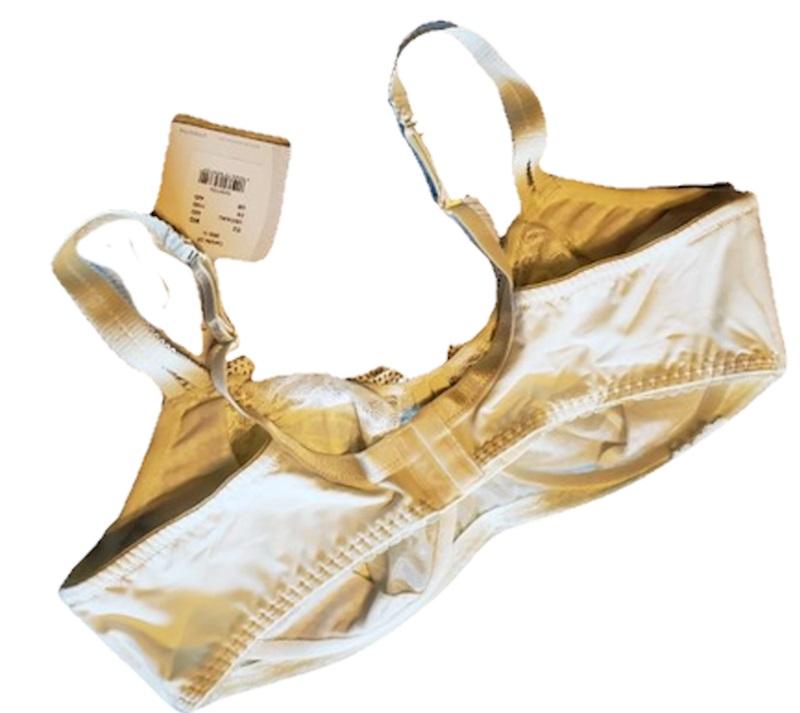 NWT Amoena Mia 32C Wireless Carlotta Comfort Plus Bra Ivory 112727