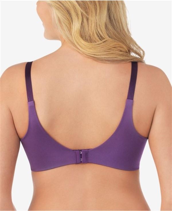 NWPT Vanity Fair 36D Beauty Back Full Cover Underwire Bra 75345 Fuchsia 112730