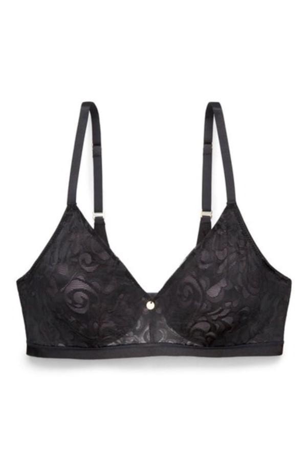 NWT Natori Covet 32C Unlined Convertible Underwire Bra 734131 Black 112731