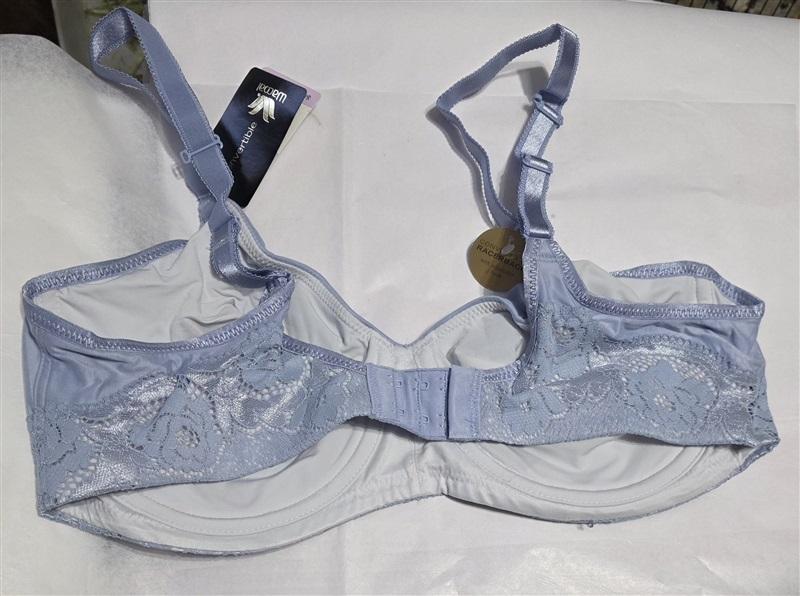 NWT Wacoal 36D Style Standard Underwire Bra 855347 Blue 112750