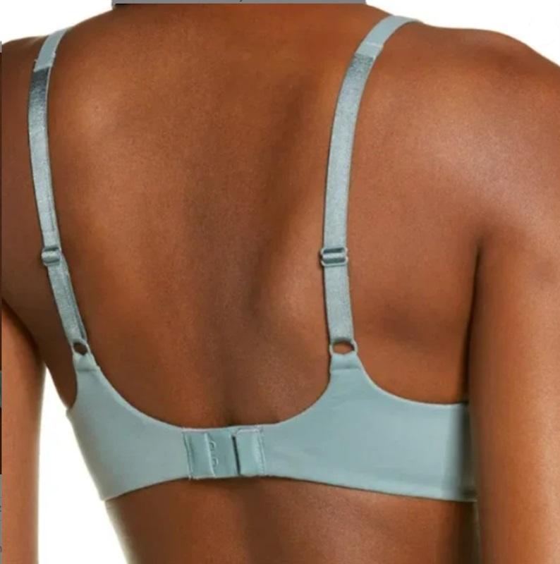 NWOT Wacoal 34B How Perfect Soft Cup Bra 852189 Green 112857