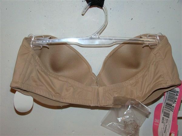 NWOT Maidenform 36D One Fabulous Fit Strapless Bra 07955 Beige 112877