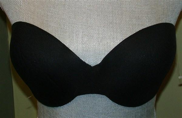 NWOT OnGossamer 36D Mesh Strapless Bra Black 014504 112897