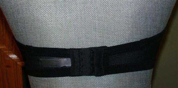 NWOT OnGossamer 36D Mesh Strapless Bra Black 014504 112897