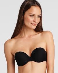 NWOT OnGossamer 36D Mesh Strapless Bra Black 014504 112897