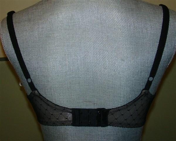 NWT Wacoal 36D Black 853115 Reveal Contour Underwire Bra 112900