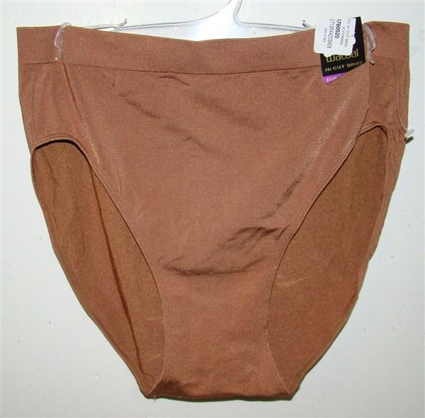 NWOT Wacoal B Smooth Hi Cut Brief Panty 834175 Toffee S 112946