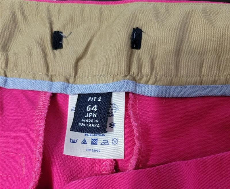 NWOTD Lands End Straight Leg Side Zip Pants Japan 64 Fit 2 113016