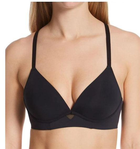 NWOT Maidenform 38B DM2301 One Fabulous Fit 2.0 Wireless Bra Black 113022