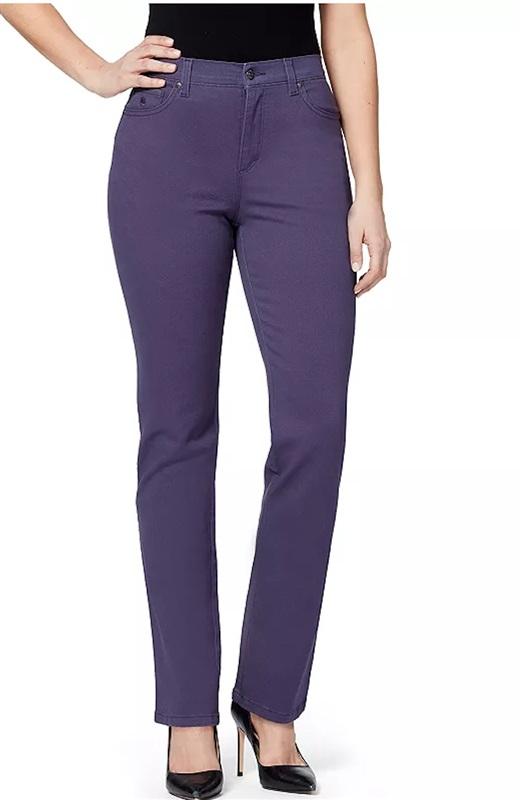 NWT Gloria Vanderbilt 4S Amanda Jeans Purple 113107