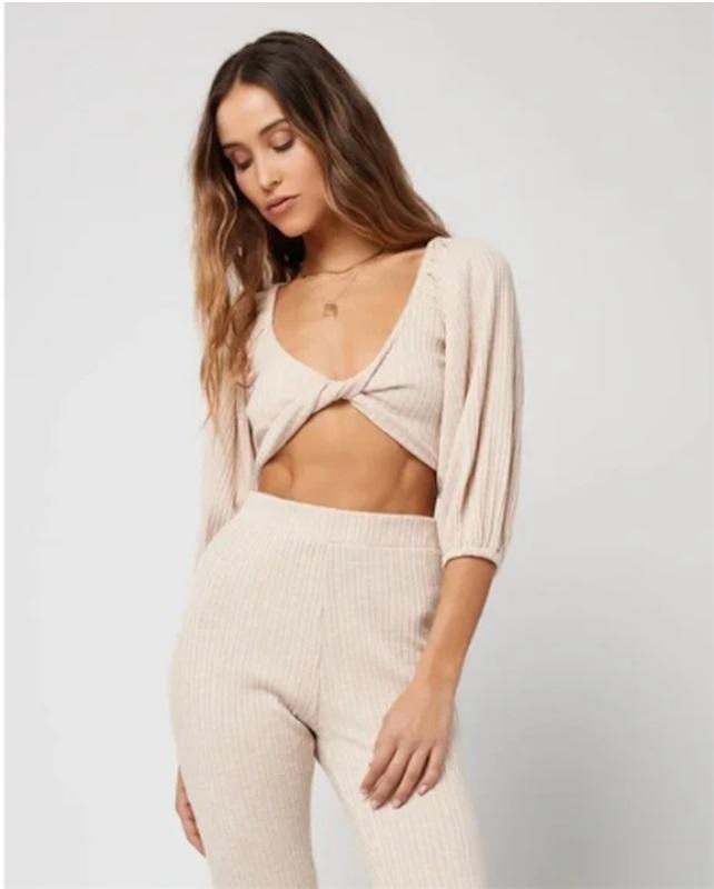 NWT L*Space M Jemma Top & Jasper Pant Set 113203
