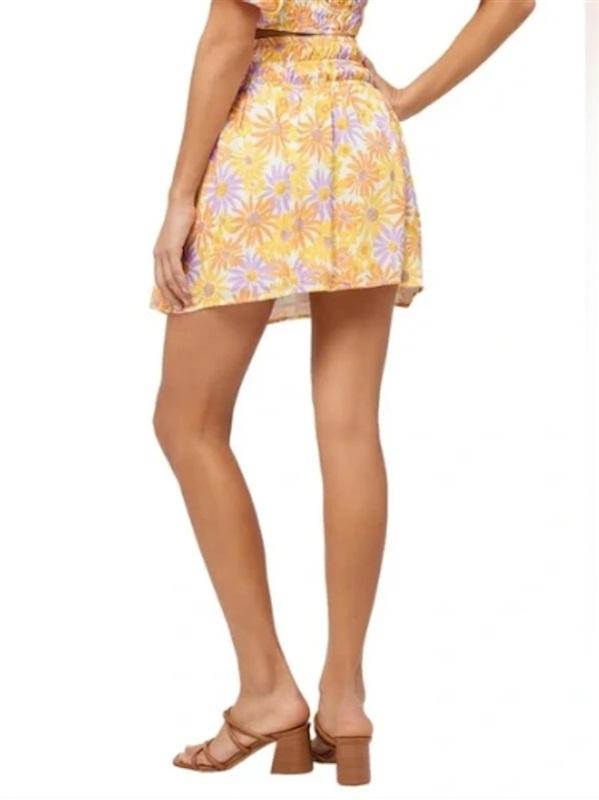 NWT L*Space M Oopsie Daisy Jax Floral Mini Skirt 113205
