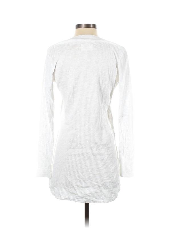 NWOT Sol Angeles XS Anthropologie White V Neck Tunic T Shirt 113382