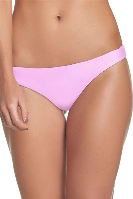 NWT Pilyq PQ Basic Full Ruched S Lilac Bikini Swim Bottoms 113385