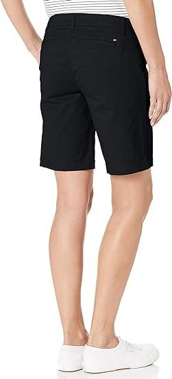 NWT Tommy Hilfiger 4 Chino Black Hollywood Shorts 113399