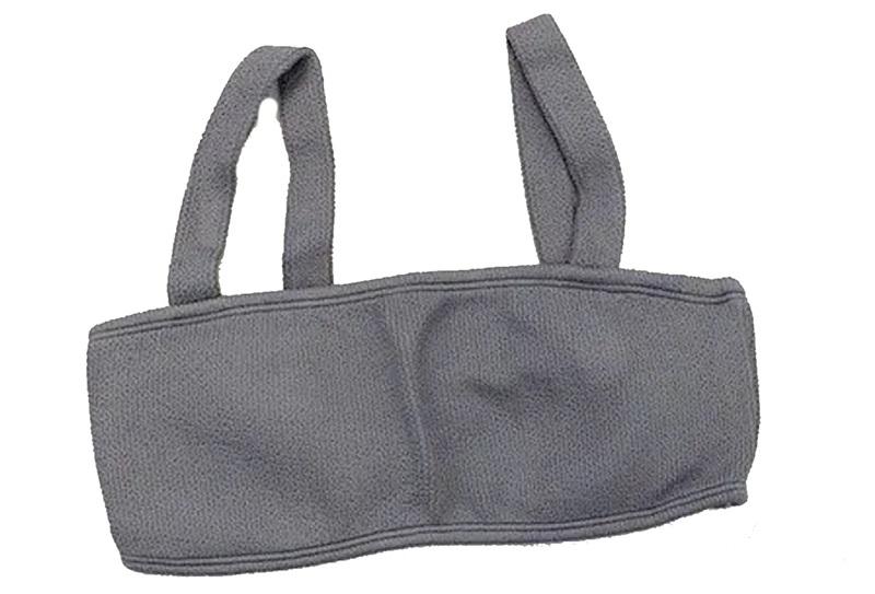 NWT Pilyq PQ Sand Reef L Layla Bikini Swim Teeny Bottom Gray 113402