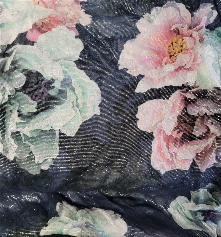 NWT Pilyq Pink & Aqua Blue Poppy Mini Dress Swimsuit Cover UP 113412