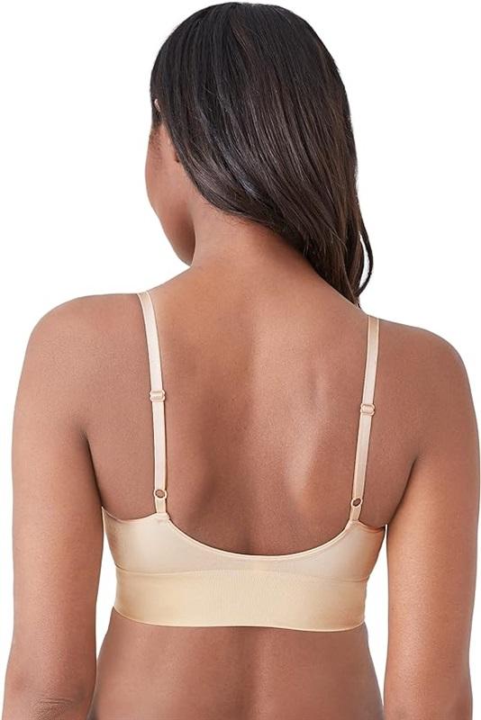 NWTD Wacoal XL B-Smooth Skinny Strap Bralette Beige 113445