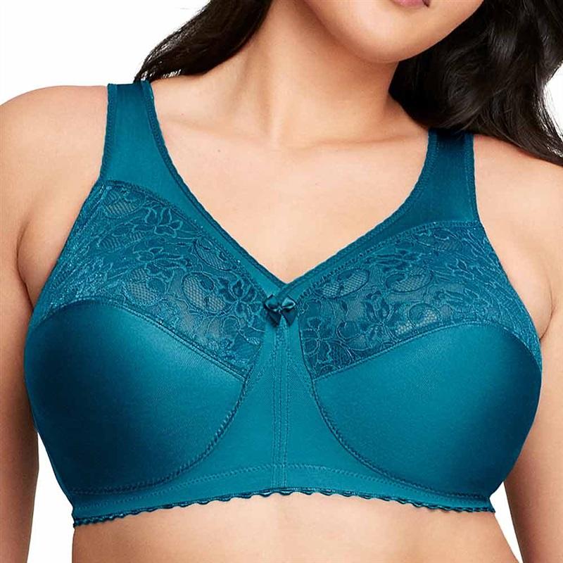 NWOT Glamorise 36I Magic Lift Full Figure Support Teal Bra 1000 113446