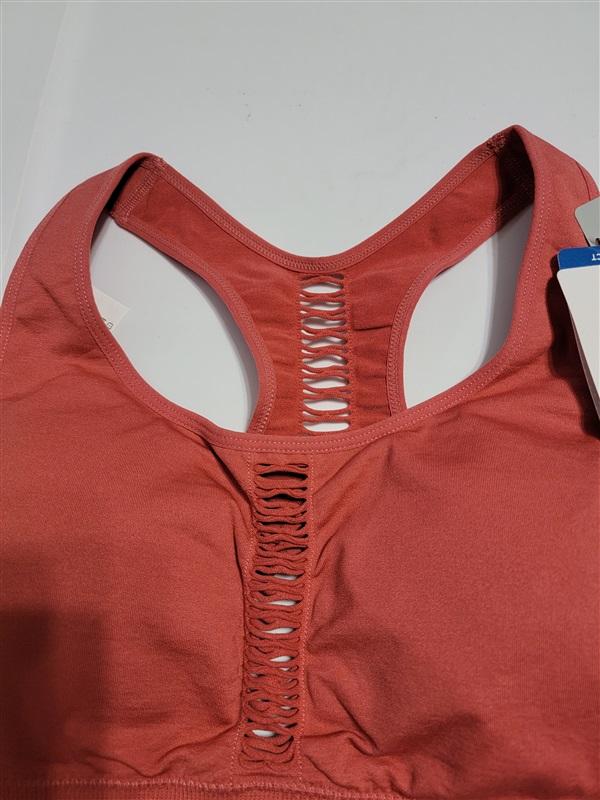 NEW Marika M Low Impact Comfort Open Ladder Sports Bra Red 113493