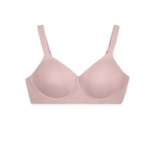 NWT Vanity Fair 42DD Breathable Luxe Full Figure Wirefree Bra 71265 Beige 113553