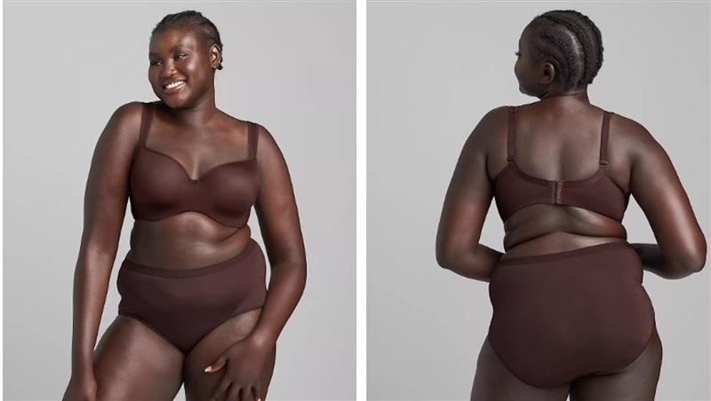 NWOTD Cacique 34H Lightly Lined Balconette Bra Brown 113605