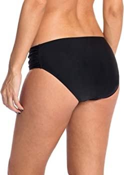 NWOT Seafolly Red SZ 12 USA Shirred High-Waisted Bikini Swim Bottom 113639
