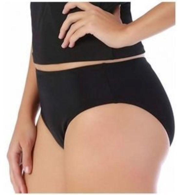 NWOT INSTANTFIGURE 12 COMPRESSION SWIMWEAR HIPSTER BOTTOMS Black 113665