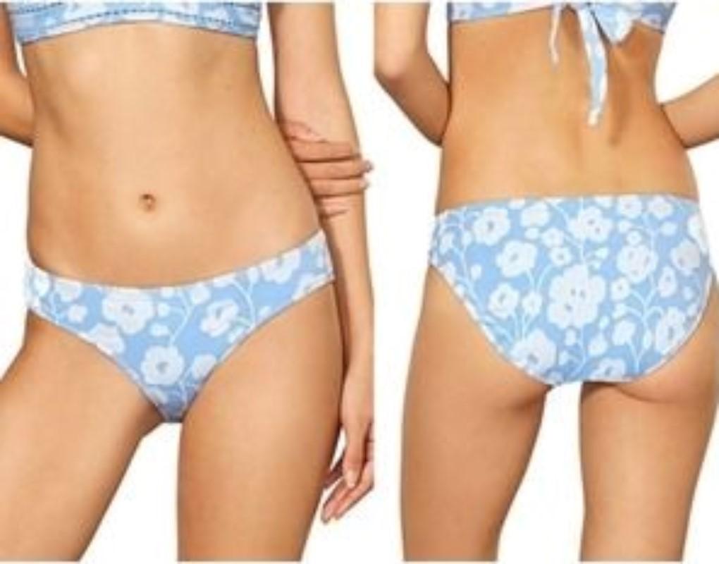 NWT Robin Piccone Sadie M Floral Full Bikini Swim Bottom 113671