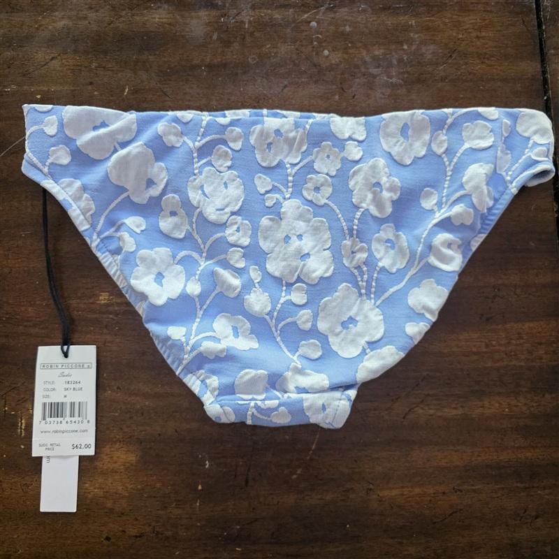 NWT Robin Piccone Sadie M Floral Full Bikini Swim Bottom 113671