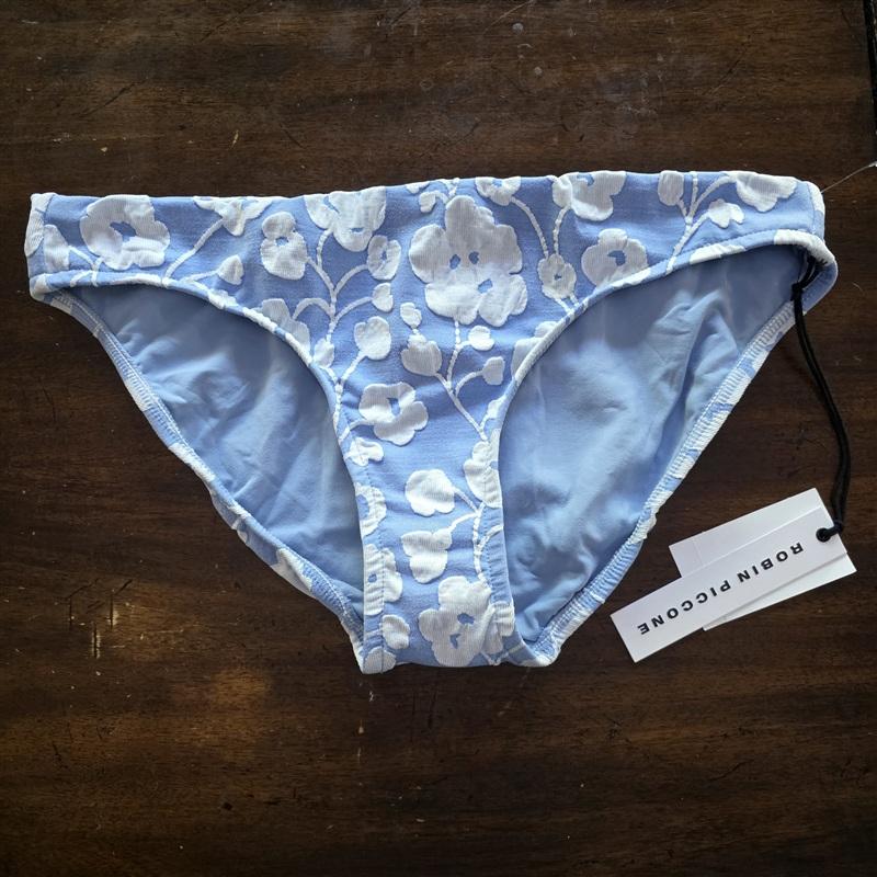 NWT Robin Piccone Sadie M Floral Full Bikini Swim Bottom 113671