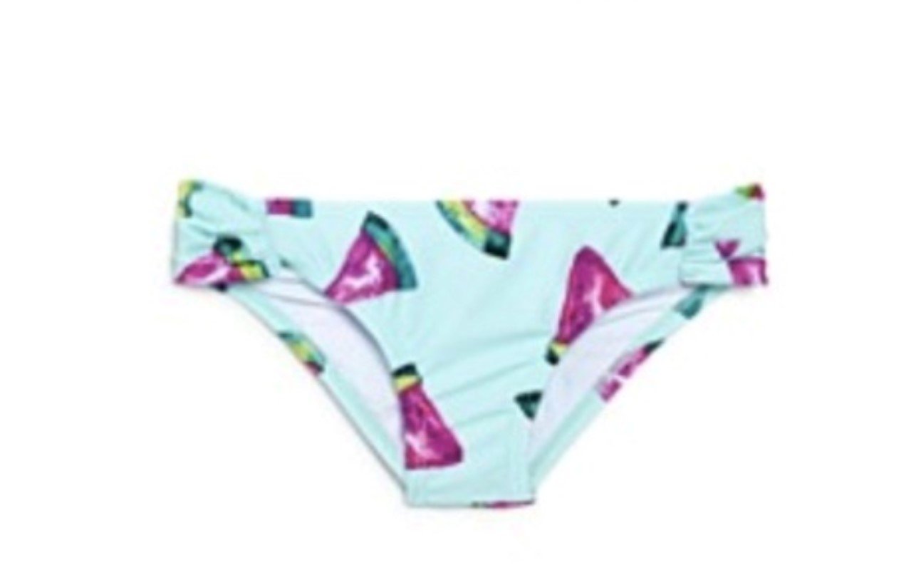 NWOT Pilyq PQ 6 Girls Watermelon Fresca Saks Bikini Swim Bottom 113703