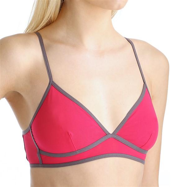 NWT Kensie S Riley Bralette 7413553 Red Gray 113708