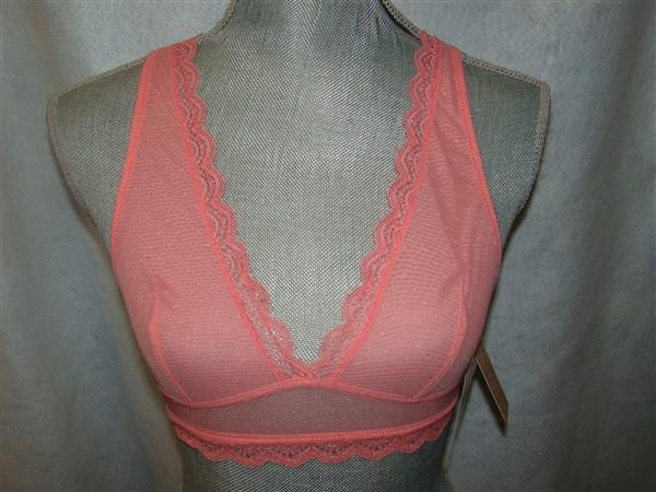 NWT Underella Ella Moss S 30201EM Kiera Swiss Dot Mesh Bralette 113710
