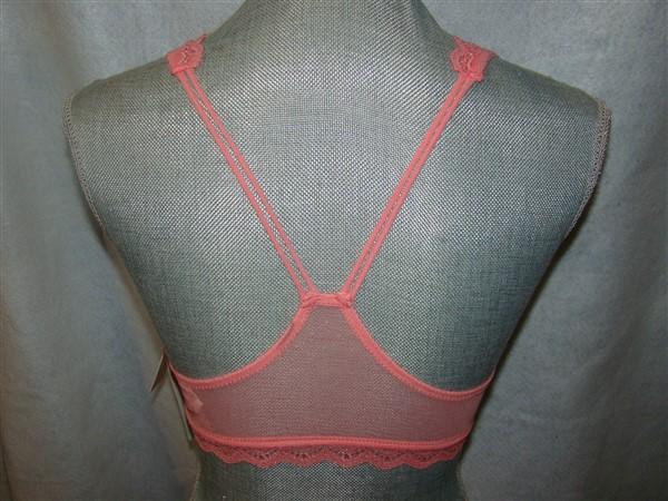 NWT Underella Ella Moss S 30201EM Kiera Swiss Dot Mesh Bralette 113710