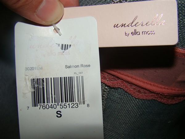 NWT Underella Ella Moss S 30201EM Kiera Swiss Dot Mesh Bralette 113710