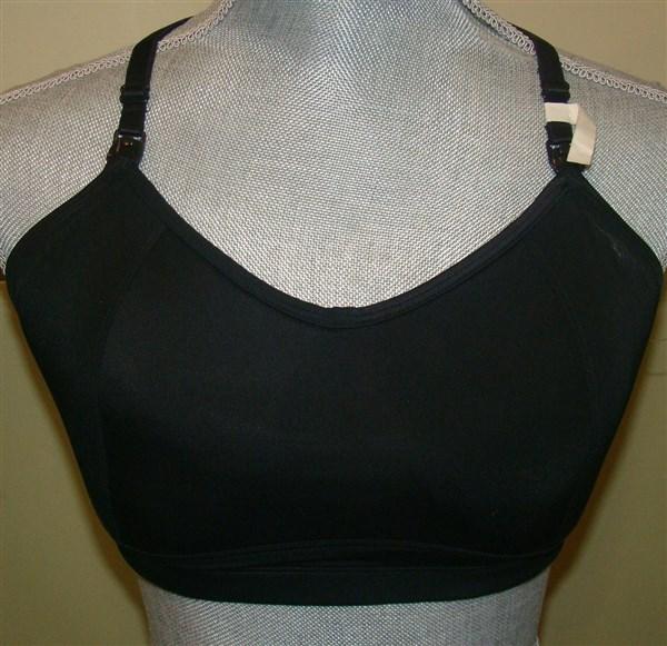 NWOT Oh Baby by Motherhood Racerback Nursing Bra Black M 113743