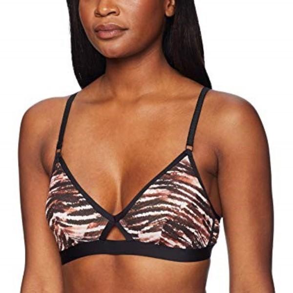 NWOT Cosabella L Verona Printed Convertible Bralette Tiger Print 113746