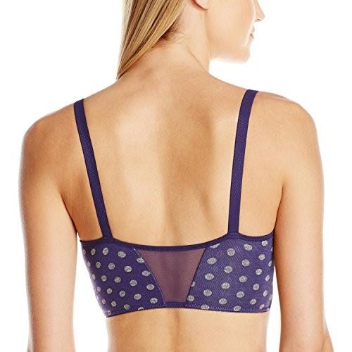 NWT Kensie Kimberly Bralette S 7513553 Blue & Green Polka Dot 113767