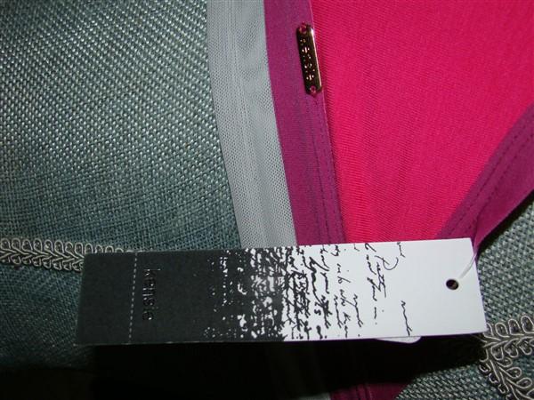 NWT Kensie Toni L Bralette 7413554 Pink Grey White 113774
