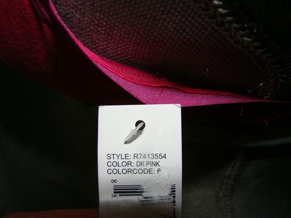 NWT Kensie Toni L Bralette 7413554 Pink Grey White 113774