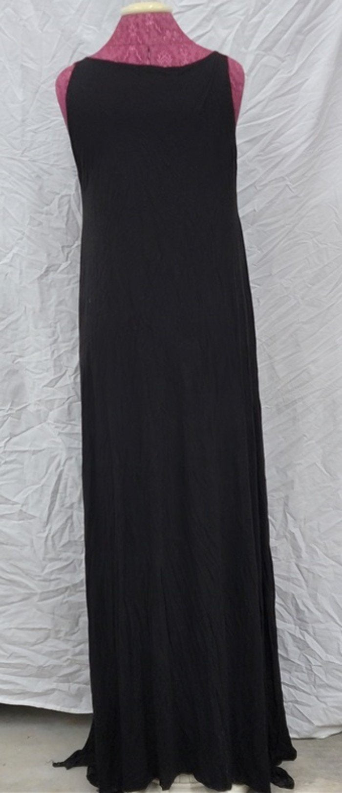 NWOT Lauren Moshi S Sleeveless T Back Tank Dress Black 113779
