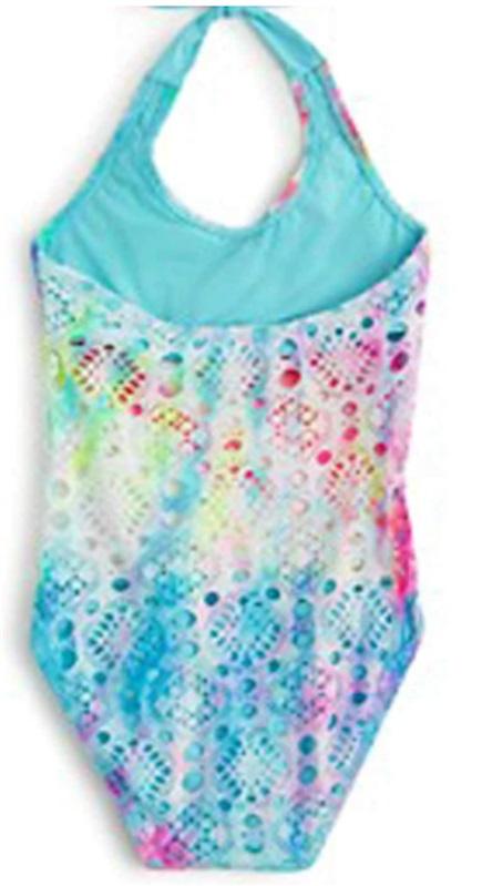 NWT Pilyq PQ Girls 16 Rainbow Crochet Lace 1 Piece Swimsuit 113816