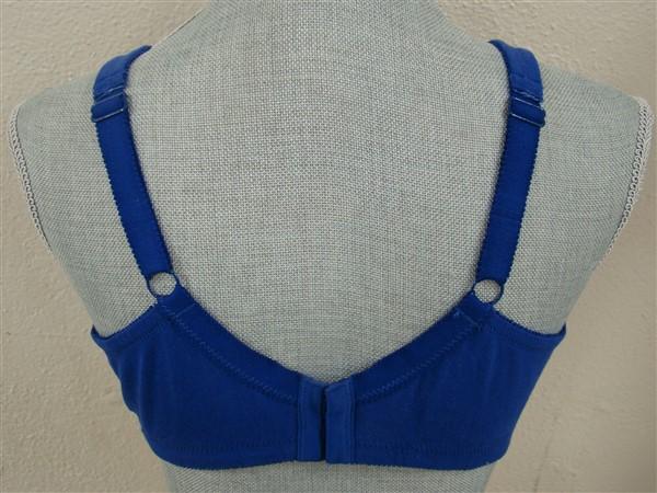 NWOT Comfort Choice 38B Soft Cup Full Coverage Bra Cobalt Blue 113840