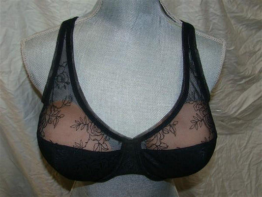 NWt Wacoal 34D My Obsession Underwire Bra 855245 Black 113841