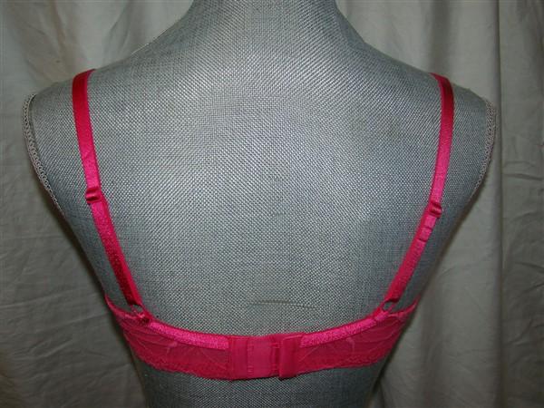 NWPT Heidi Klum 32E Intimates Sabine Contour Balconnet Bra H23-1113 Pink 113865