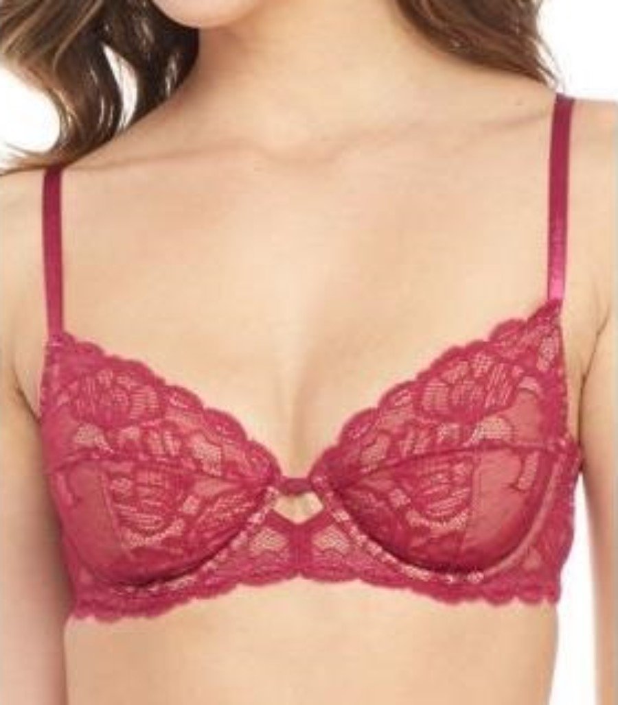 NWPT Calvin Klein 34B Seductive Comfort Lace Multi Part Cup Bra QF1741 113929